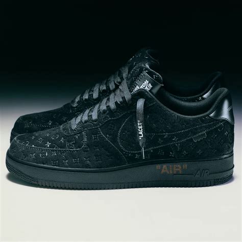 air force one louis vuitton noir|nike x louis vuitton stock.